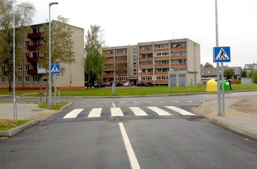  Baigta P. Lukšio gatvės rekonstrukcija – vaizdas pasikeitė neatpažįstamai