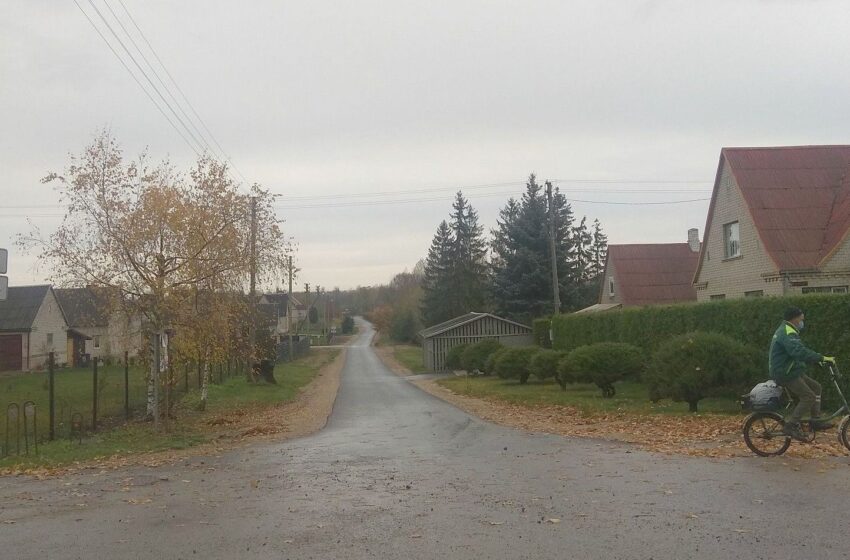 Gyventojų abejonės nepasitvirtino – darbai Paobelyje baigti