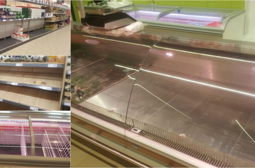  Savaitgalį kėdainiečiai šlavė parduotuvių lentynas (GALERIJA)