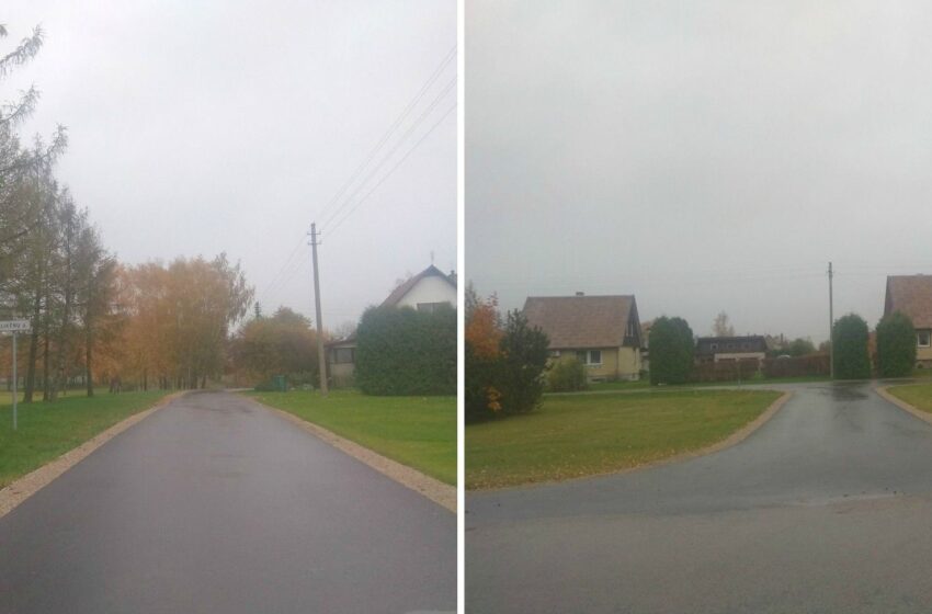  Pavermenyje baigtas dvejų metų darbas: rekonstruota Likėnų gatvė