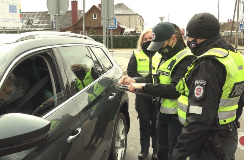  Policija skelbia, kokie reidai bus vykdomi spalio mėnesį