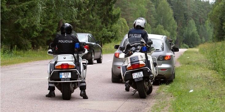  Rugsėjo mėnesio policijos reidai