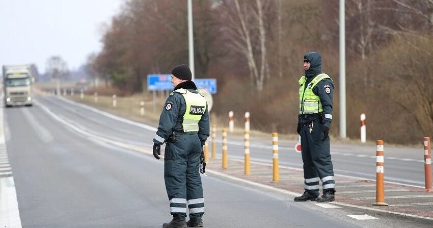  Lapkričio mėnesį policija organizuoja reidus