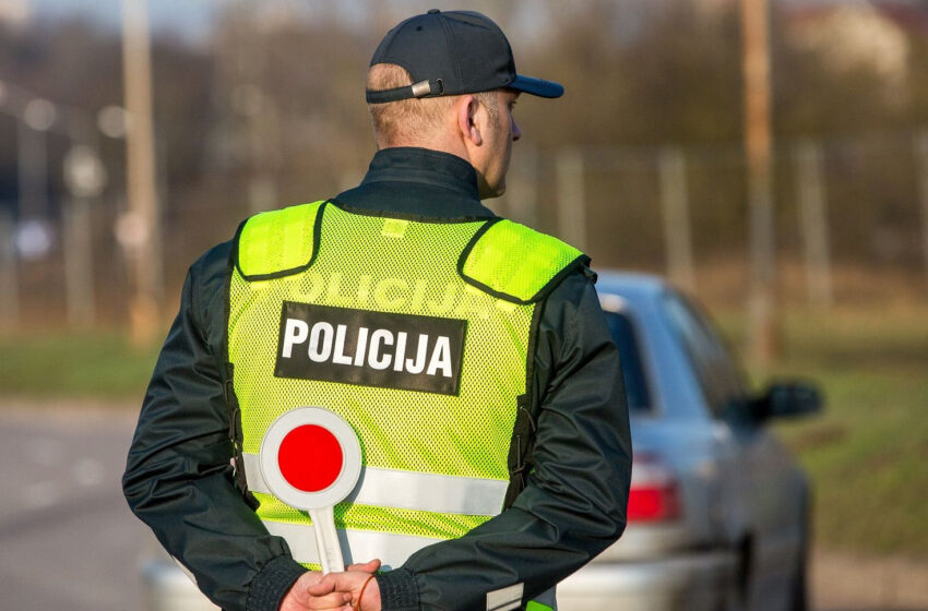  Policija skelbia, kokie reidai vairuotojų laukia spalį