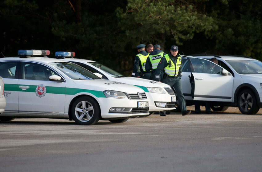  Lapkričio mėnesį – policijos reidai