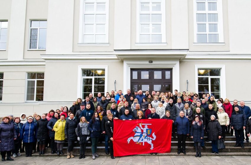  100 metų atkurtai Lietuvai – 100 naujai iškeltų Vyčio vėliavų Lietuvoje! (FOTOGALERIJA)