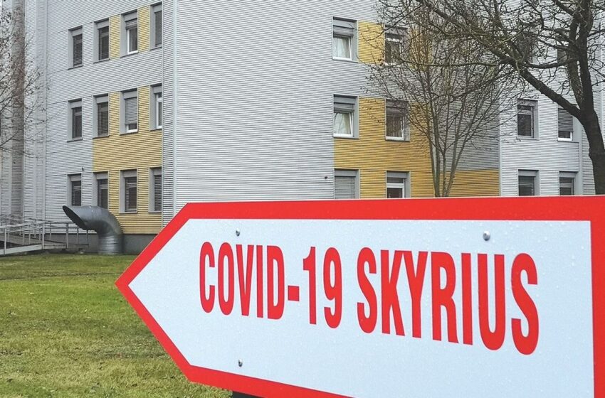  Kėdainių ligoninėje plečiamas kovidinis skyrius, kitų skyrių veikla ribojama