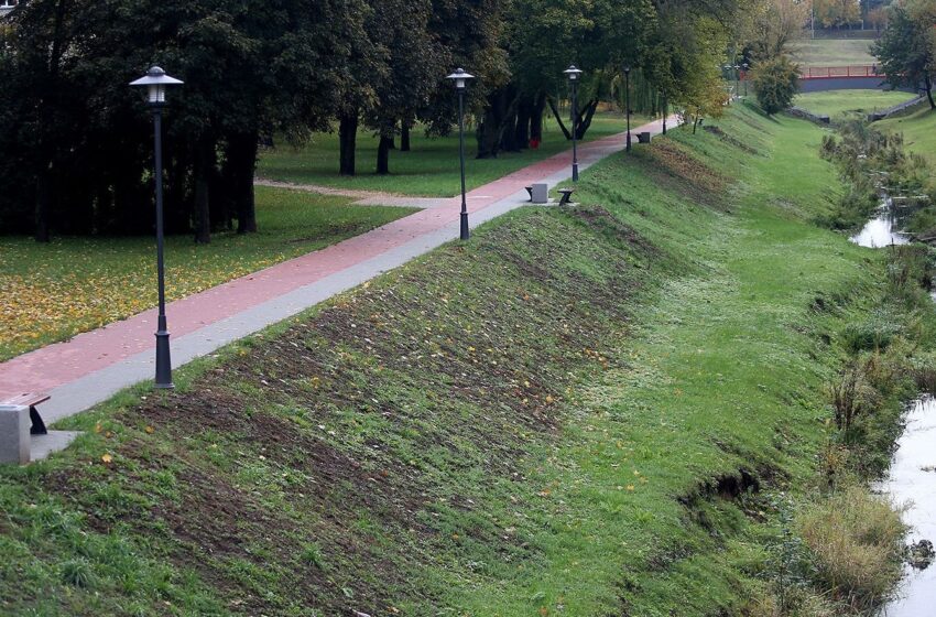  Kada bus tvarkomi Smilgos upelio šlaitai?