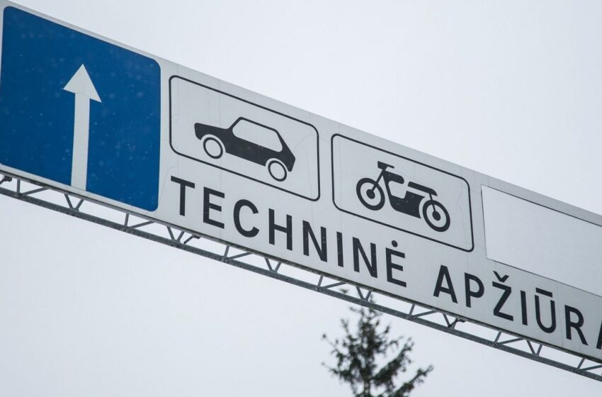  Kitąmet didės techninės apžiūros kainos
