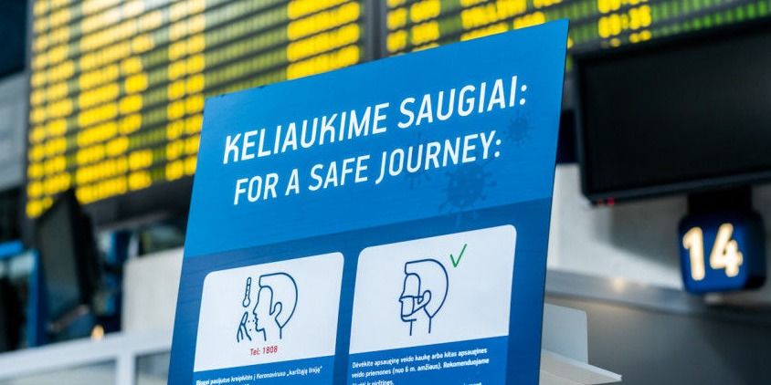  Nuo šiandien stiprinama į Lietuvą iš užsienio atvykstančių keleivių patikra