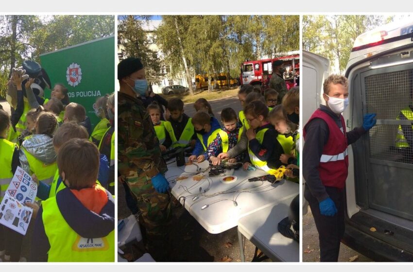  Policijos kieme – 400 vaikų