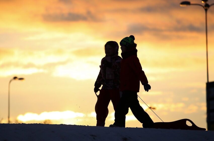  Temperatūrai nukritus iki 20 laipsnių šalčio pradinukai gali likti namie