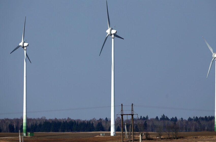  Kėdainių rajone planuojama statyti vėjo elektrinių parką