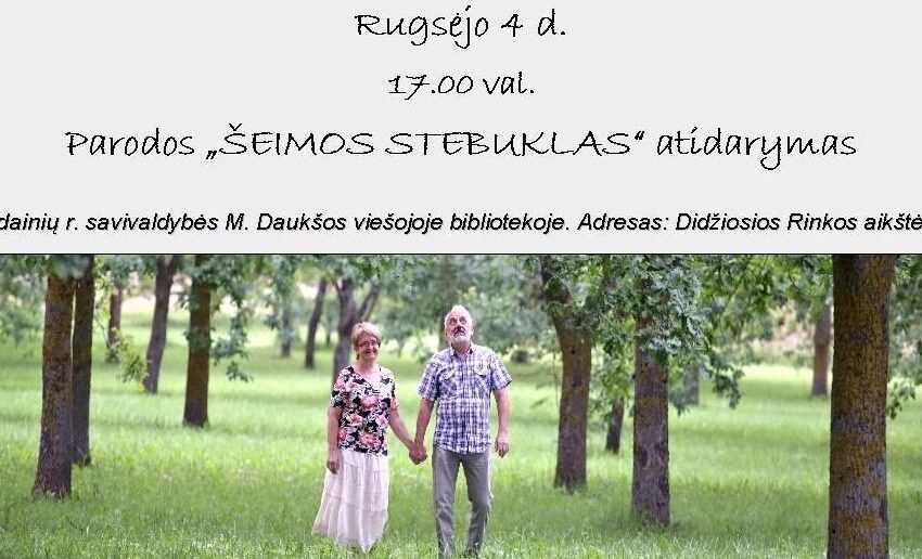  Kviečia susipažinti su projektu „Šeimos stebuklas“