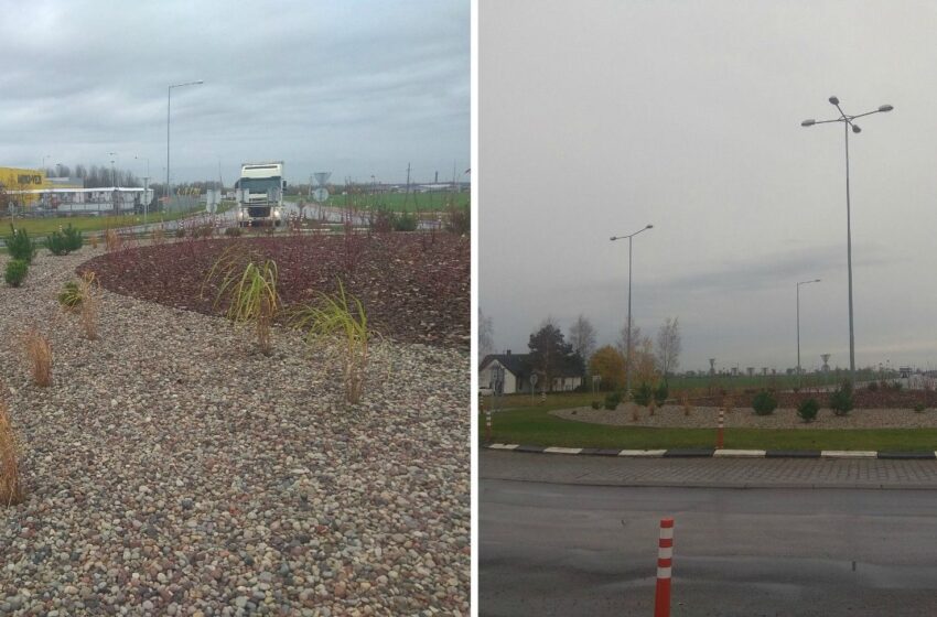  Miestas puošiamas ne tik pavasarį, bet ir rudenį