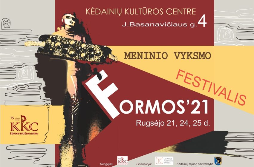  Meninio vyksmo festivalio „Formos‘21“ programa šiemet kupina jaunatviško maksimalizmo