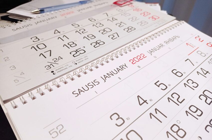  Šventinis 2022-ųjų kalendorius: kiek ilgųjų savaitgalių turėsime šiemet?