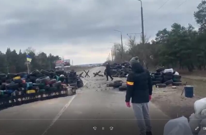  Enerhodaro gyventojai stiprina pozicijas (VIDEO)