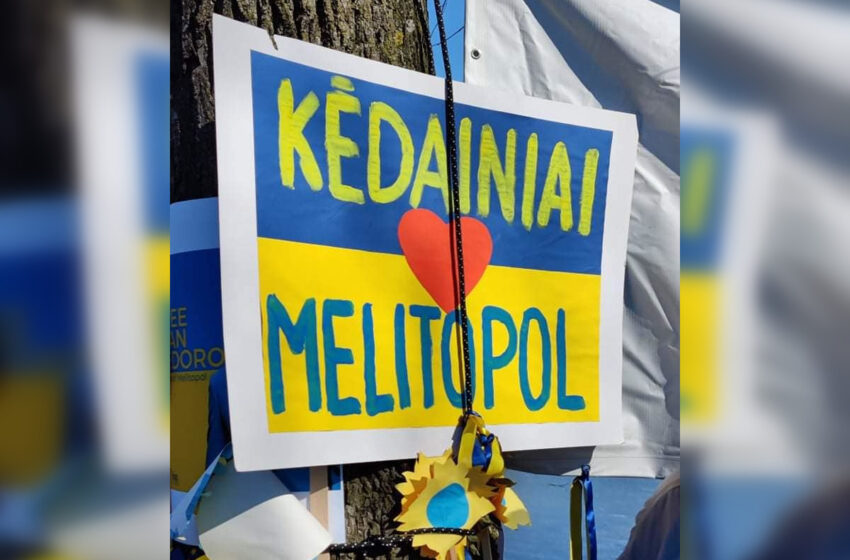  Kėdainių miesto dvynio Melitopolio meras išlaisvintas