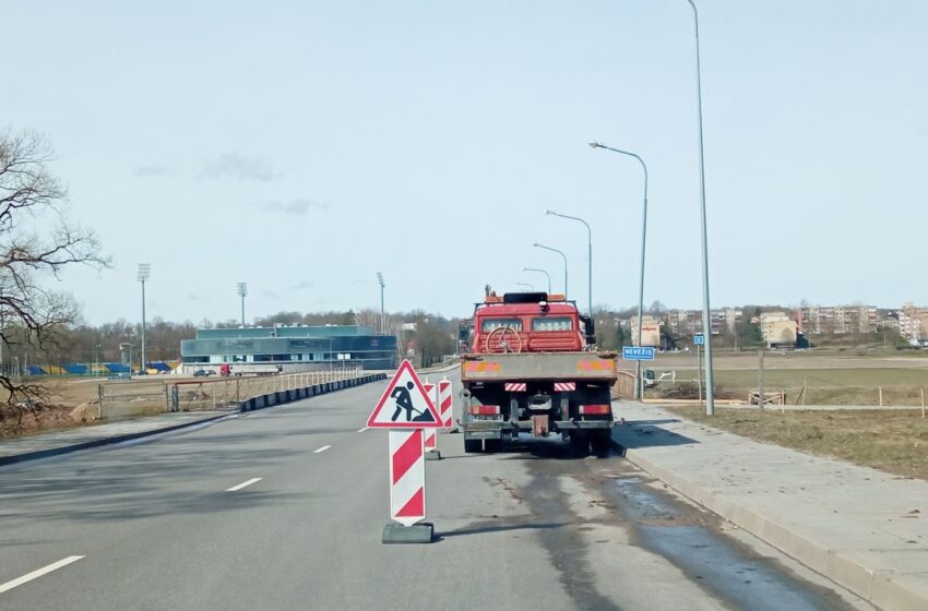  Mieste pradėta tilto per Nevėžį kapitalinė rekonstrukcija