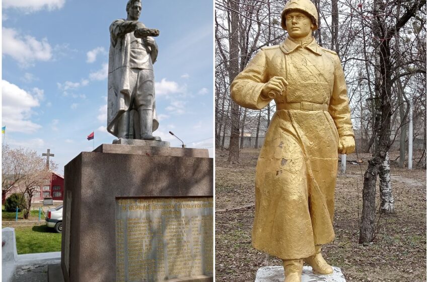 Karas paskatino ukrainiečius griauti okupantų statytus paminklus