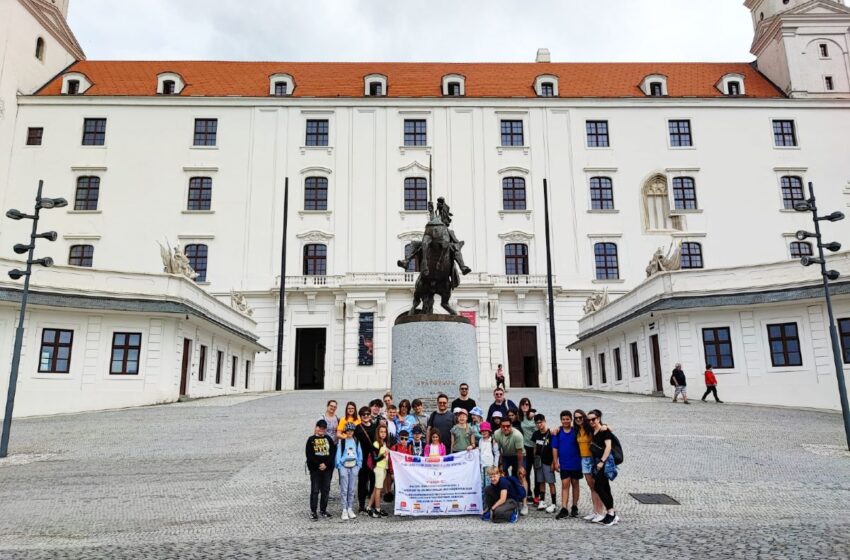  Slovakijoje susitiko su „Erasmus+“ projekto partneriais