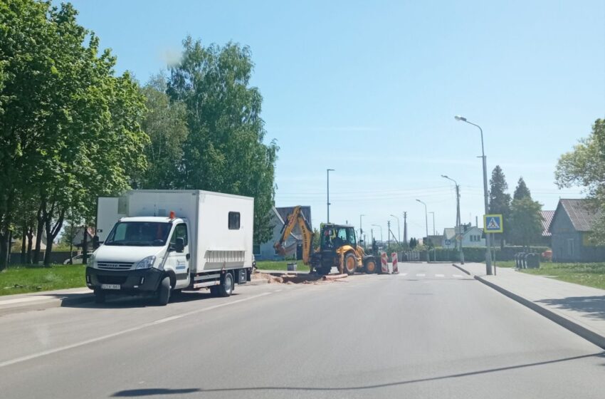  „Kėdainių vandenys“ tvarko praėjusios žiemos avarijų padarinius