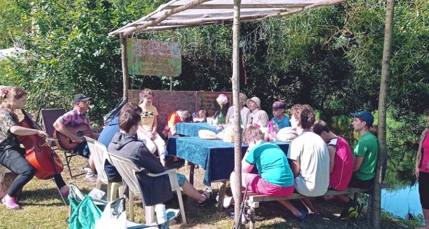  Stovyklavo Kėdainių krikščionių bendruomenė