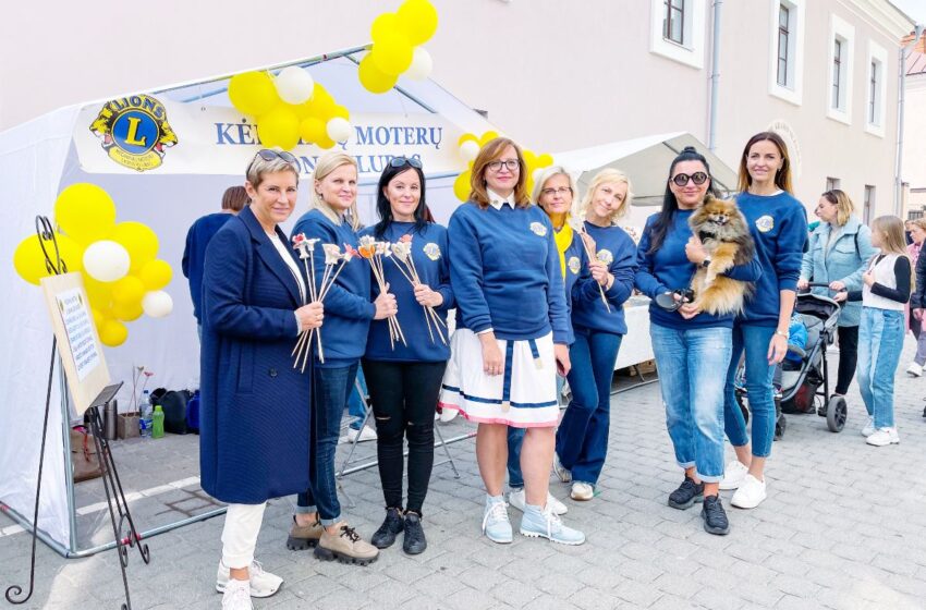  LIONS moterų klubas: žmonių gerumui nėra ribų