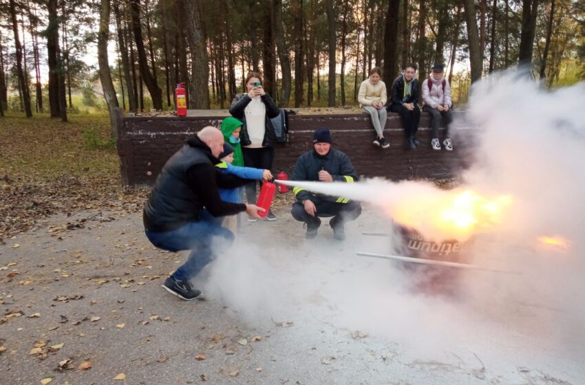  Mokė, kaip tinkamai gesinti kilusį gaisrą