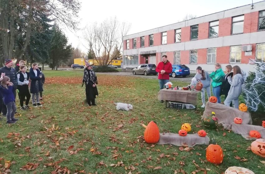  Tiskūnuose gimsta graži šviečiančių moliūgų parodos tradicija