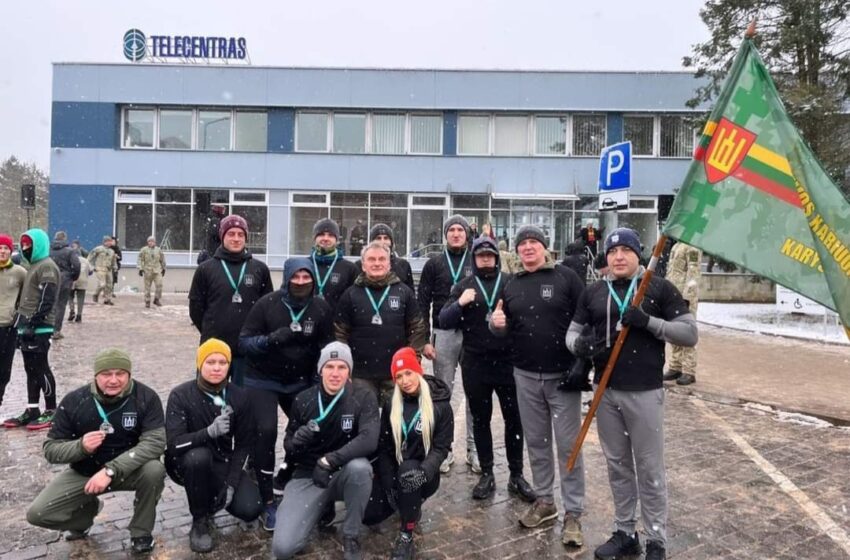  Bėgime Vilniuje – 12 patriotiškai nusiteikusių kėdainiečių