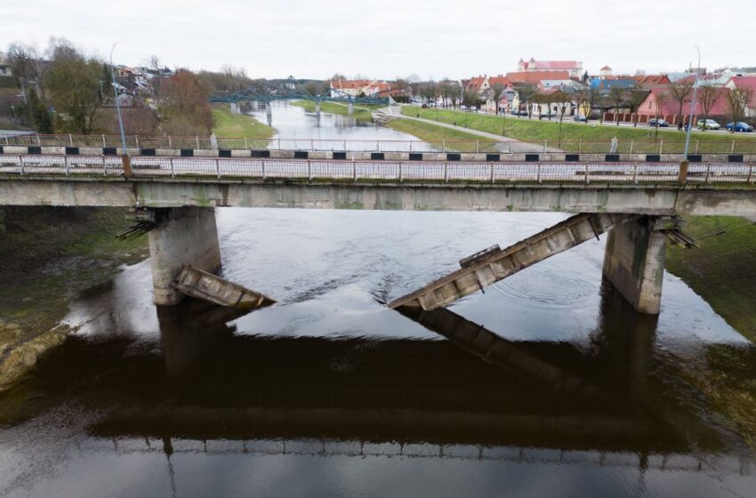  Žiniasklaida ir viešumas, panašu, privertė surasti pinigus tilto rekonstrukcijai: „Via Lietuva“ puolė „gesinti gaisrą“