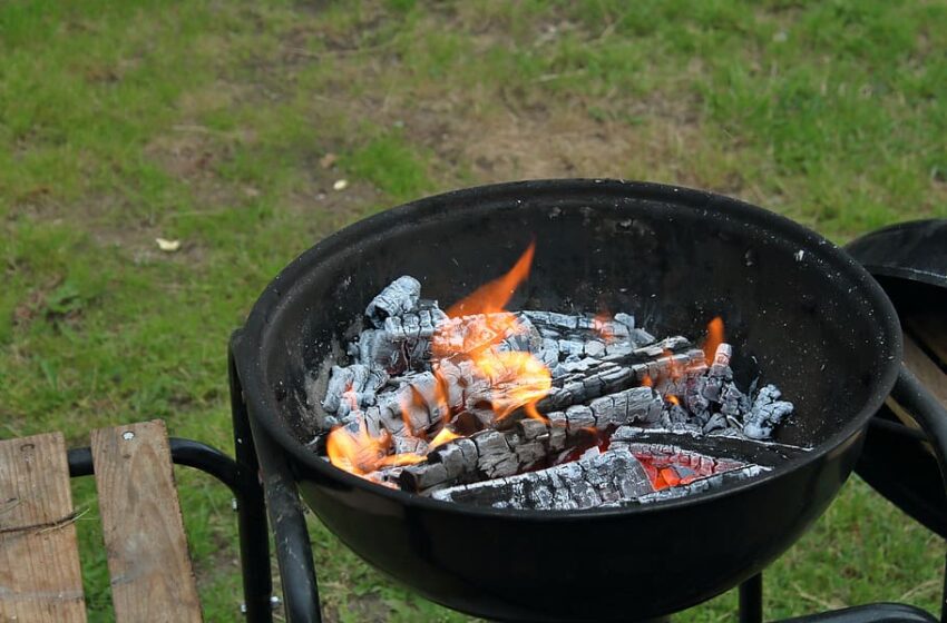  Ir vėl iš kiemo pavogta kepsninė