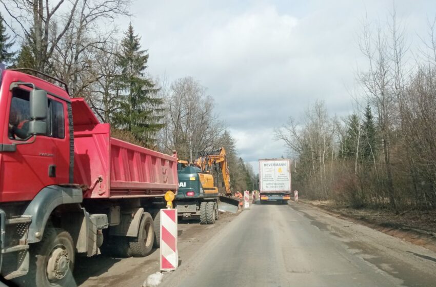  Vairuotojams teks apsišarvuoti kantrybe – krašto kelio ruožo kapitalinis remontas užtruks iki rudens