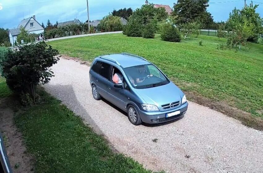  Kėdainių rajone po kiemus važinėjo įtartinas automobilis