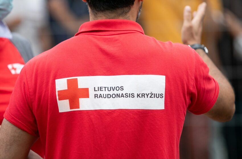  Raudonasis Kryžius atidaro humanitarinės pagalbos liniją