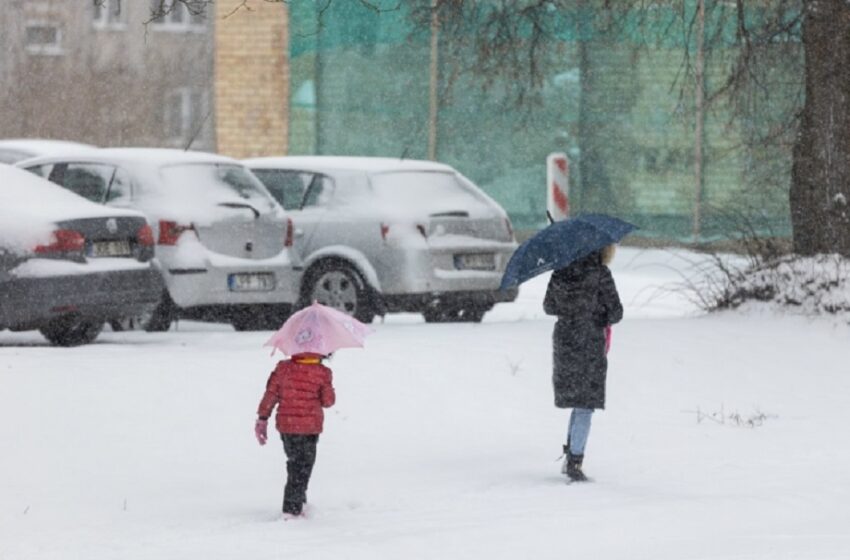  Sinoptikai perspėja dėl sudėtingų oro sąlygų: geriau likti namuose