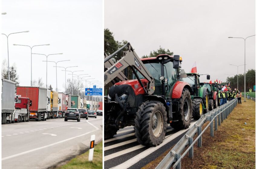  Rusiški ir ukrainietiški grūdai dusina Lietuvos ūkininkus, o lenkai nepasiduoda – jų iš Lietuvos neįsileis