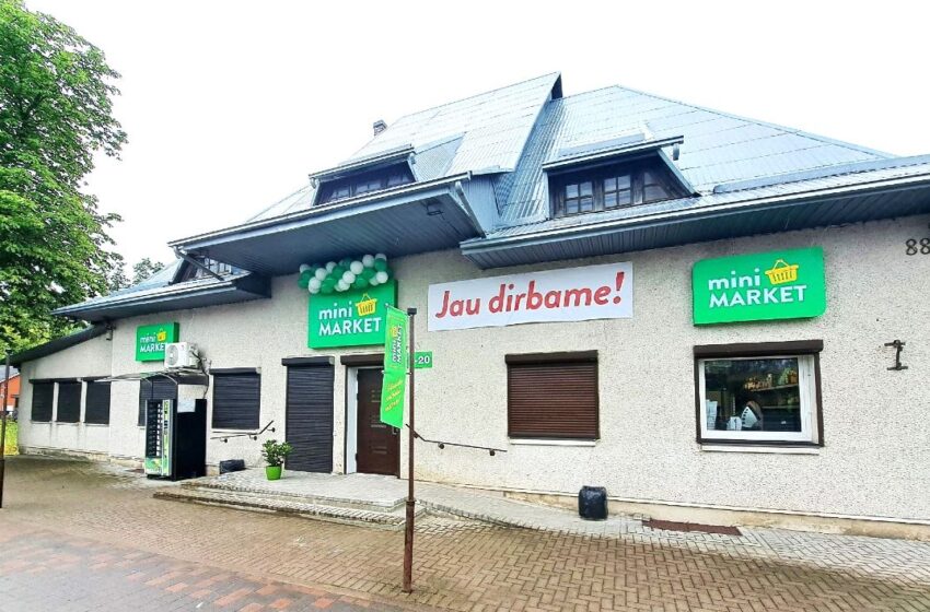  Netoli Kauno oro uosto atidaryta nauja „MINI MARKET“ parduotuvė