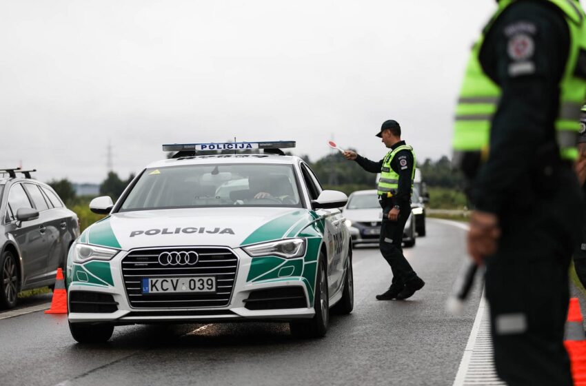  Rugsėjį policija rengs reidus: kas laukia vairuotojų?