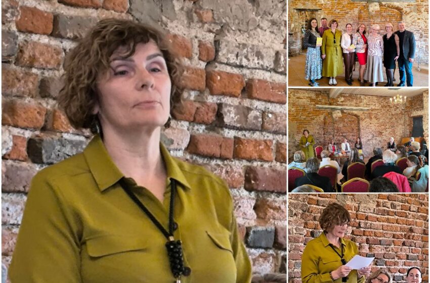 Vilma Sinickienė pristatė savo poeziją.