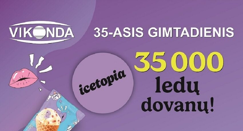 „Vikonda grupė“ netrukus minės 35-ąjį veiklos jubiliejų ir šia proga kviečia visą Lietuvą švęsti kartu.