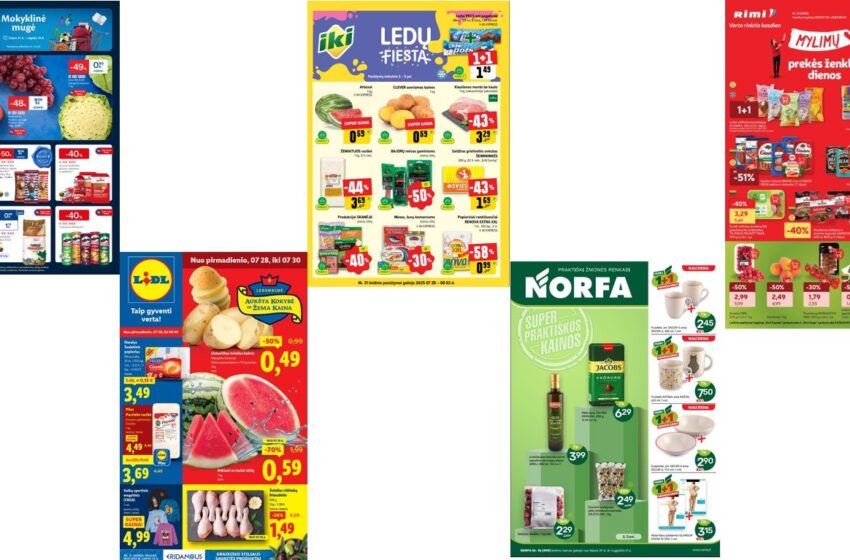 31-osios savaitės akcijų leidiniai: baigiam liepos mėnesį / 2025-07-31 pricer.lt
