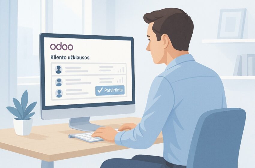 Odoo verslo valdymo sistema