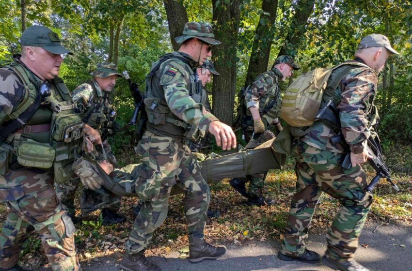  Penktadienį Kėdainių ir Kauno rajonuose prasideda jungtinės šaulių pratybos „Tauras 2025“