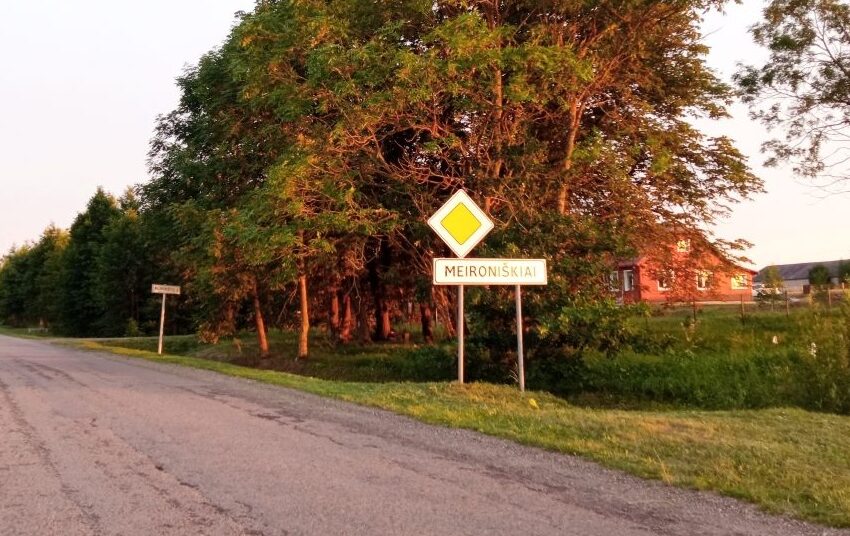  Uždaryta Meironiškių mokykla atgims kaip kultūros židinys