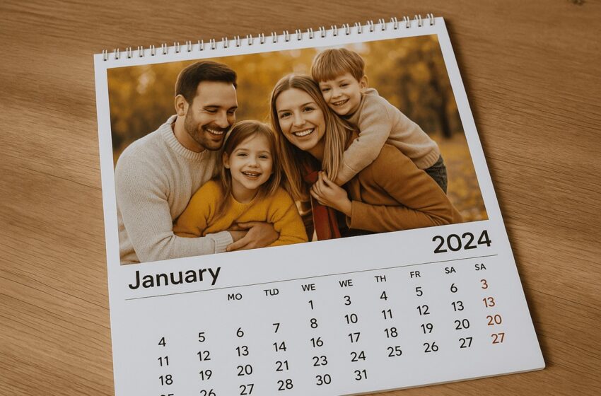  Šeimos metų istorija kalendoriuje su nuotraukomis