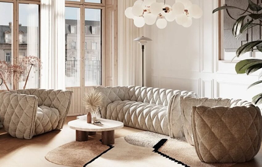  Sofa namų interjere: kokį baldą pasirinkti skirtingo dydžio erdvėms?