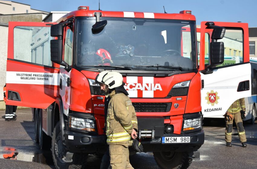  Šventinis laikotarpis – be atokvėpio ugniagesiams